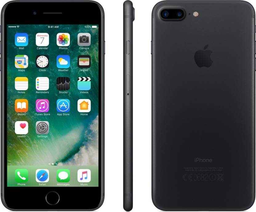 Apple Iphone 7 Plus Black 128gb Mnr Mobiles